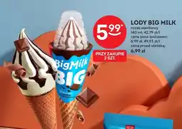 Żabka Lody Big Milk rożek waniliowy Algida oferta