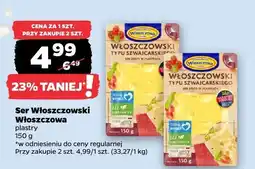 Netto Ser Włoszczowski typ szwajcarski Włoszczowa plastry oferta