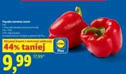 Lidl Papryka czerwona luzem oferta