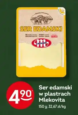 Ser edamski w plastrach Mlekovita