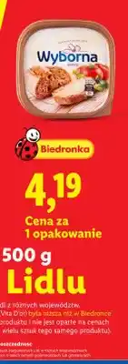 Lidl Margaryna Wyborna extra oferta