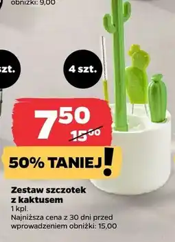 Netto Zestaw szczotek z kaktusem oferta