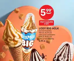Żabka Lody Big Milk karmel & wanilia Algida oferta