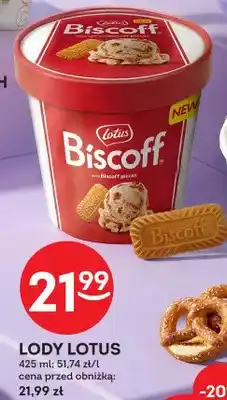 Żabka Lody Lotus Biscoff oferta