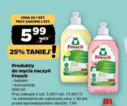 Netto Produkty do mycia naczyń Frosch koncentrat oferta