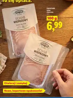 Lidl Schab wieprzowy Pikok Pure oferta