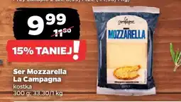 Netto Ser Mozzarella La Campagna kostka oferta