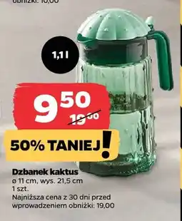 Netto Dzbanek kaktus ø11cm wys.21,5cm oferta