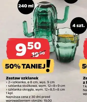 Zestaw szklanek