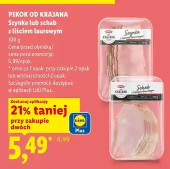 Lidl Schab z liściem laurowym Pikok Od Krajana oferta