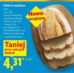 Lidl Chleb na maślance oferta