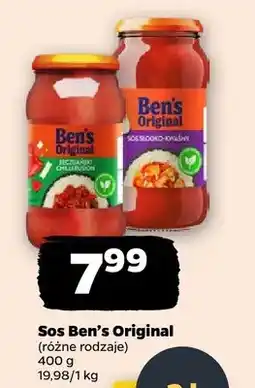 Netto Sos Ben's Original meksykański chilli fusion oferta