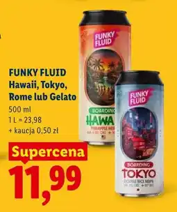 Lidl Piwo Funky Fluid Gelato oferta