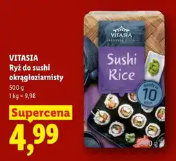 Lidl Ryż do sushi okrągłoziarnisty Vitasia Japanese Style oferta