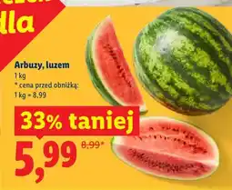 Lidl Arbuzy luzem oferta