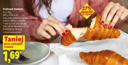 Lidl Croissant maślany oferta