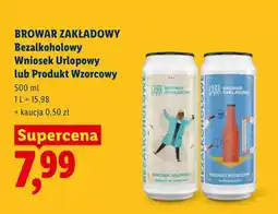 Lidl Piwo Zakładowy Bezalkoholowy Produkt Wzorcowy oferta