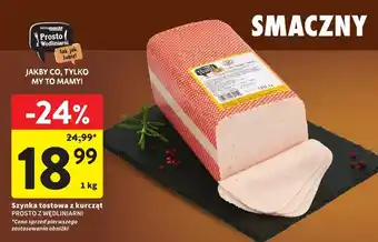 Intermarche Szynka tostowa z kurcząt Prosto z Wędliniarni oferta