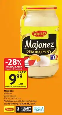 Intermarche Majonez Dekoracyjny Winiary oferta
