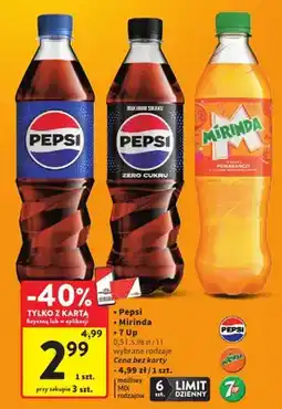 Intermarche Napój gazowany Mirinda o smaku pomarańczy oferta