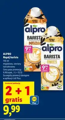 Lidl Napój barista owsiany Alpro oferta