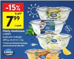Intermarche Filety śledziowe Lisner oferta