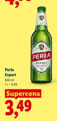 Lidl Piwo Perła Export oferta