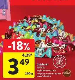 Intermarche Cukierki Wawel wybrane rodzaje oferta