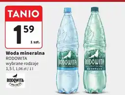 Intermarche Woda mineralna Rodowita oferta