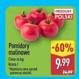 ALDI Pomidory malinowe polskie oferta
