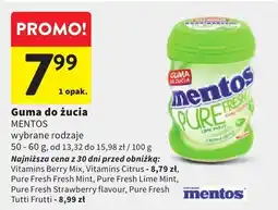 Intermarche Guma do żucia Mentos Pure Fresh wybrane rodzaje oferta