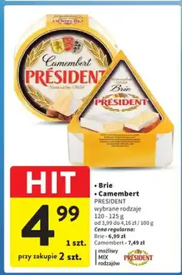 Intermarche Ser Camembert President oferta
