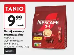 Intermarche Napój kawowy rozpuszczalny Nescafé 3in1 Classic oferta