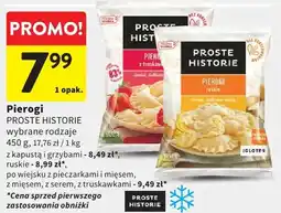 Intermarche Pierogi Proste Historie z truskawkami oferta