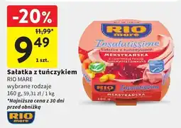 Intermarche Sałatka z tuńczykiem Rio Mare Insalatissime meksykańska oferta