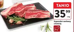 Intermarche Szponder wołowy z kością oferta