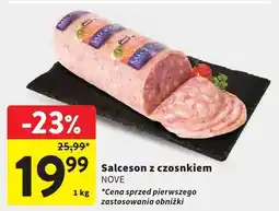 Intermarche Salceson z czosnkiem Nove oferta