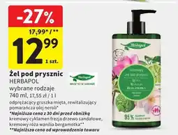 Intermarche Żel pod prysznic Herbapol oferta