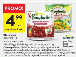 Intermarche Warzywa Bonduelle wybrane rodzaje oferta