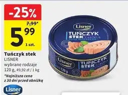 Intermarche Tuńczyk stek Lisner oferta