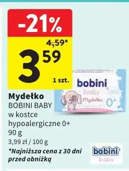 Intermarche Mydełko Bobini Baby w kostce hypoalergiczne 0+ oferta