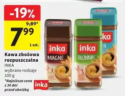 Intermarche Kawa zbożowa rozpuszczalna Inka oferta