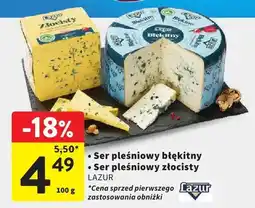 Intermarche Ser pleśniowy złocisty Lazur oferta