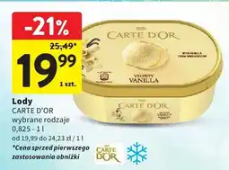 Intermarche Lody Carte D'Or oferta