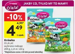 Intermarche Krówka O La La! mleczna wybrane rodzaje oferta