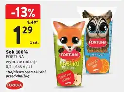 Intermarche Sok 100% Fortuna pomarańczowy oferta