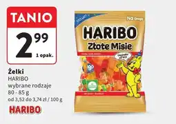 Intermarche Żelki Haribo Złote Misie wybrane rodzaje oferta