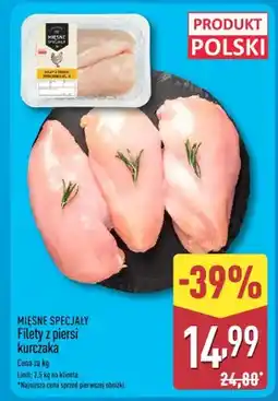 ALDI Filety z piersi kurczaka Mięsne Specjały oferta