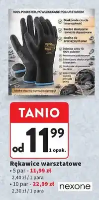 Intermarche Rękawice warsztatowe Nexone 10 par oferta