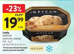 Intermarche Lody Grycan bakaliowe oferta